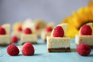 Lemony-Raspberry Cheesecake Bars