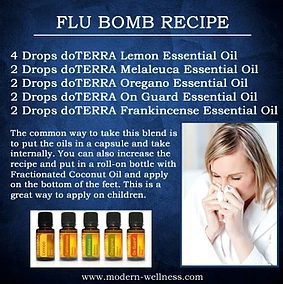 Feeling like you've got a cold or flu?? Be rid of it with this flu bomb recipe!